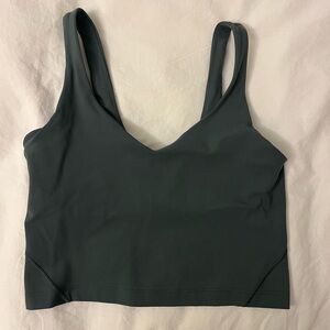 Lululemon Dark Green Yoga Top